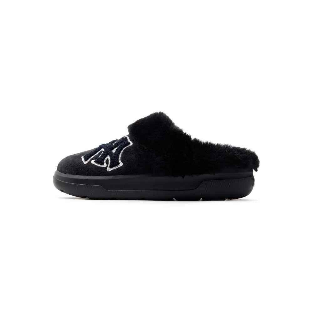 Fur Mule New York Yankees Winter Boots