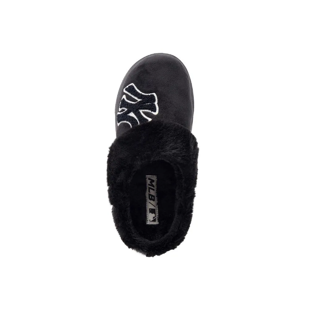 Fur Mule New York Yankees Winter Boots