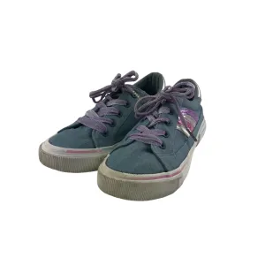 George Trainers Shoe Size 4 Blue Denim Style Canvas Shoes