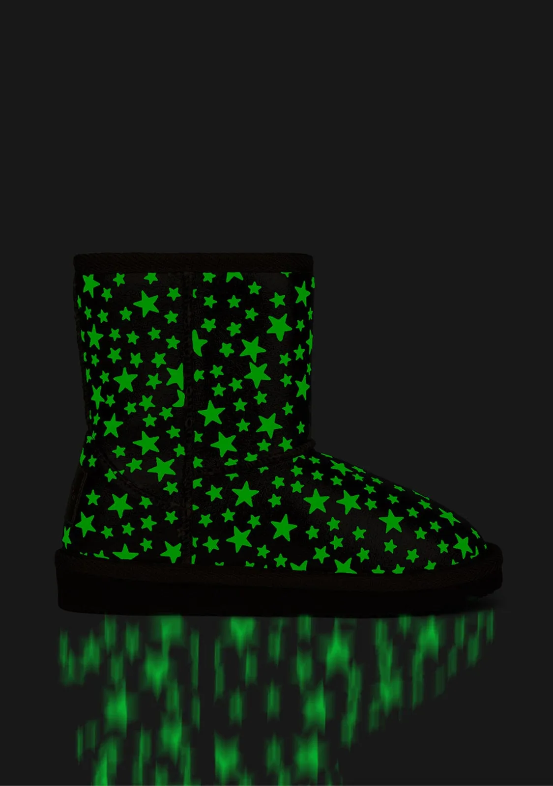 Girl's Lead Glows in the Dark Australian Boots
