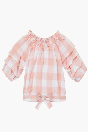 Girls Shirt Habitual Kids Gingham