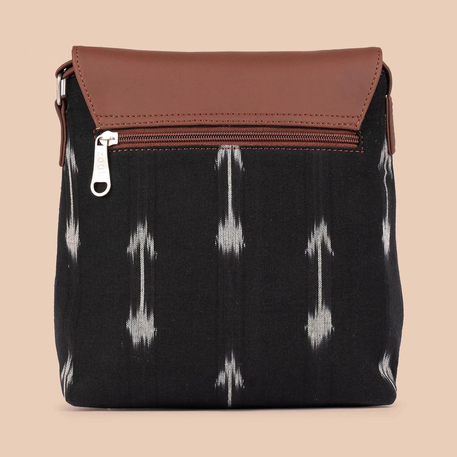 Ikat Arrow Flap Sling Bag