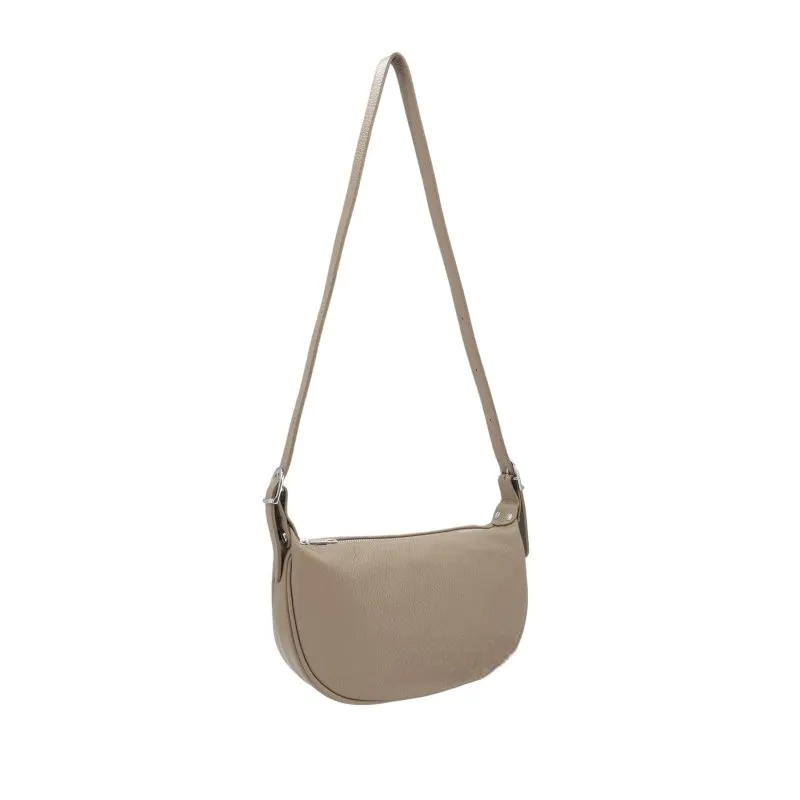 Italian Designer Leather Round Shoulder Bag Teal