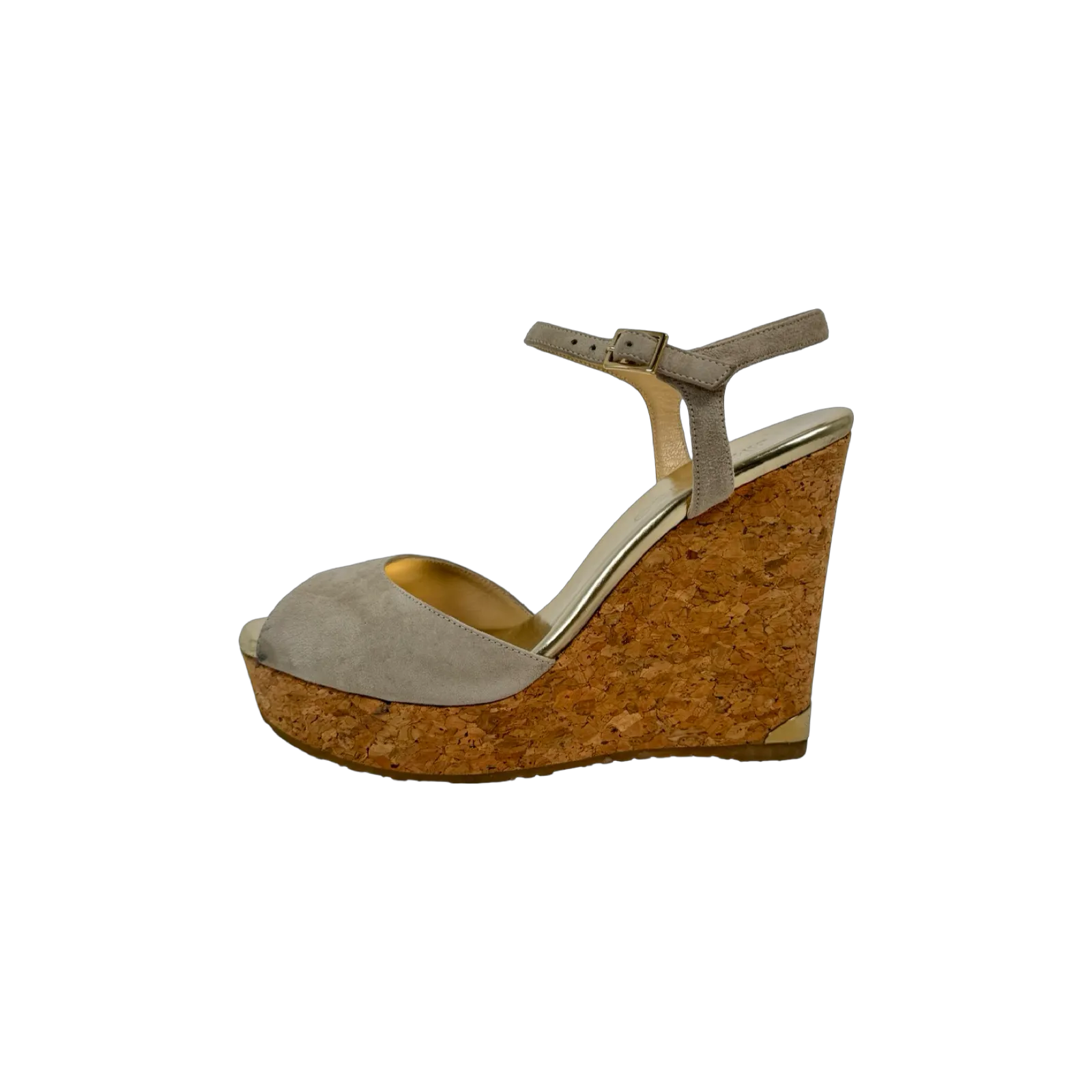 Jimmy Choo Perla Wedge Sandals (Size 39)