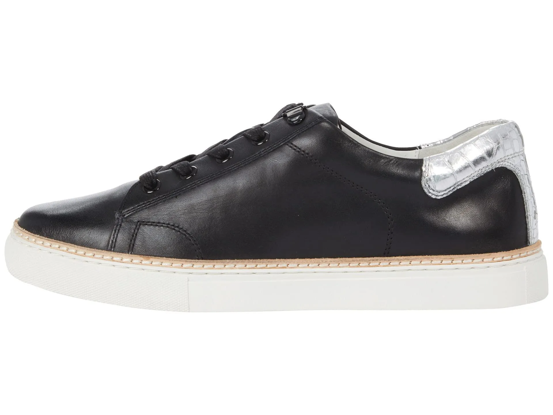 Johnston & Murphy Women's Callie Low Top Lace Up Size 7 M Black Shoes