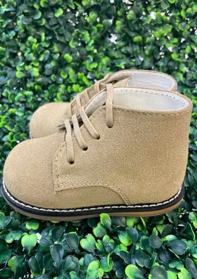 Josmo Logan Boys Leather Walking Shoes