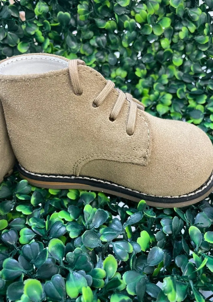Josmo Logan Boys Leather Walking Shoes