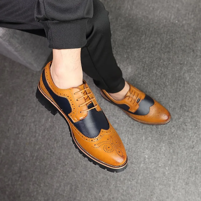 Lace-Up Dress Shoes