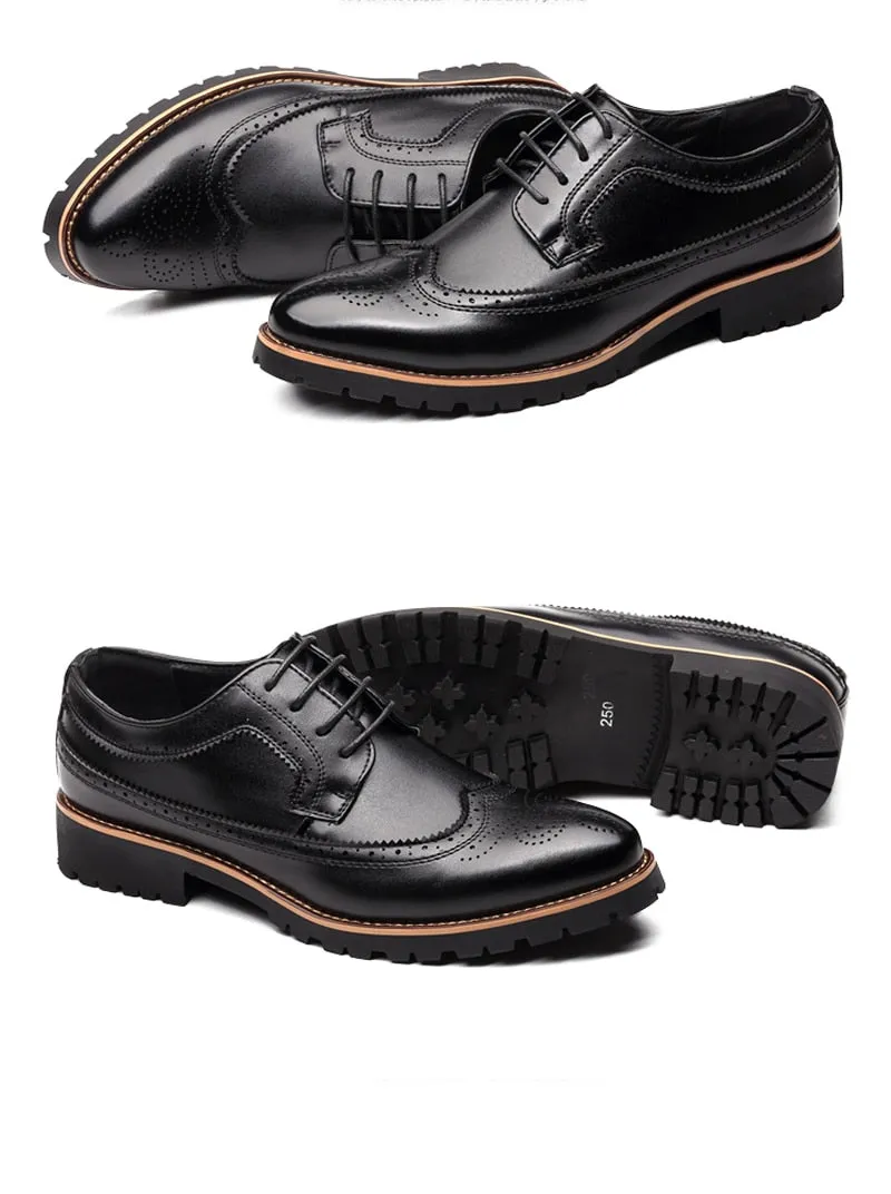 Lace-Up Dress Shoes