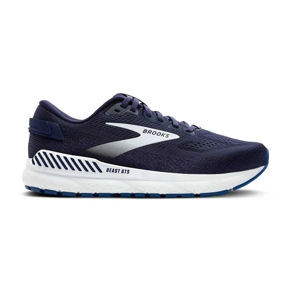 Men's Beast GTS 24 Running Shoe - Peacoat/True Navy/White - Regular (D)