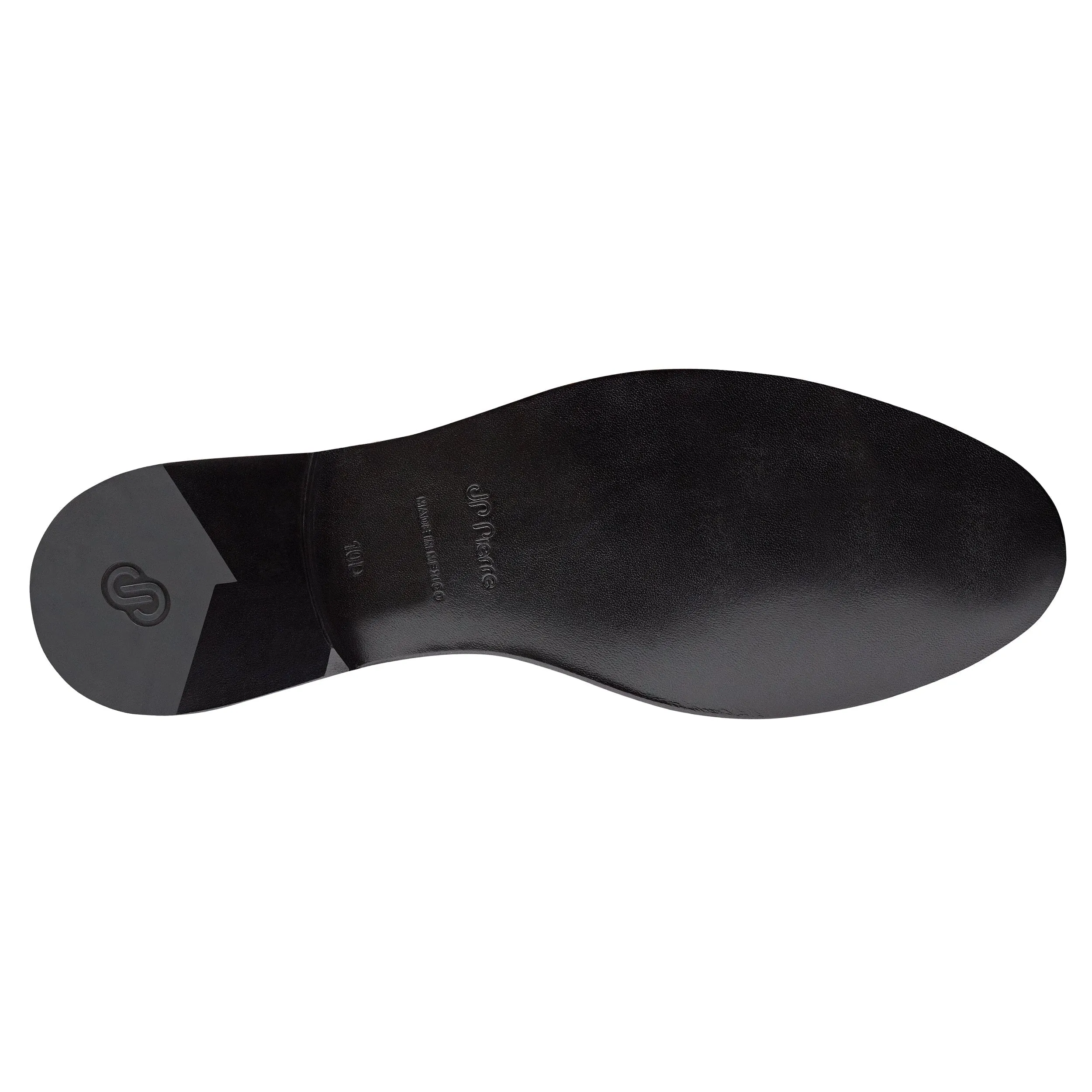 Men´s black velvet buckle tuxedo shoes