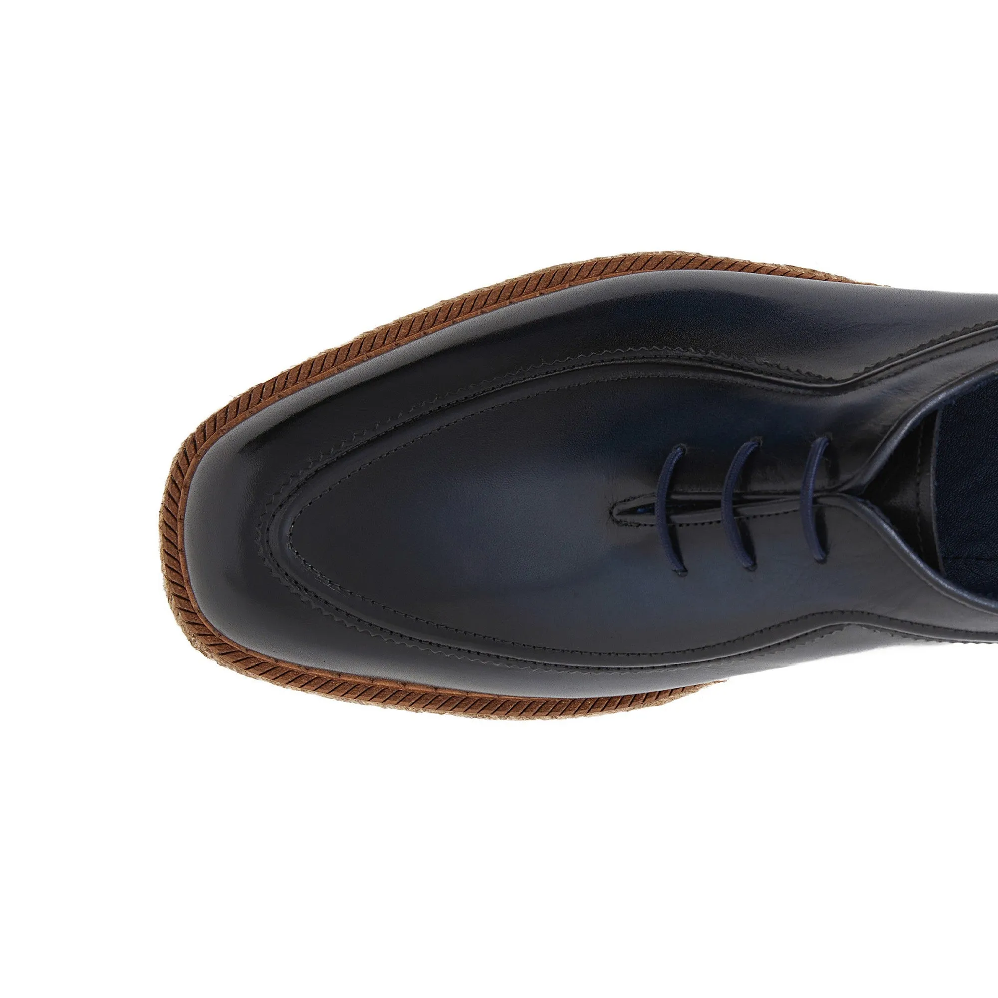 Men's Calf Leather Lace Up Handmade Oxford M7028
