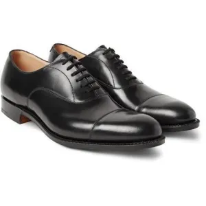 Men's Classic Black Leather Lace Up Formal Shoes