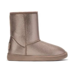 Metallic Taupe Bow Australian Boots