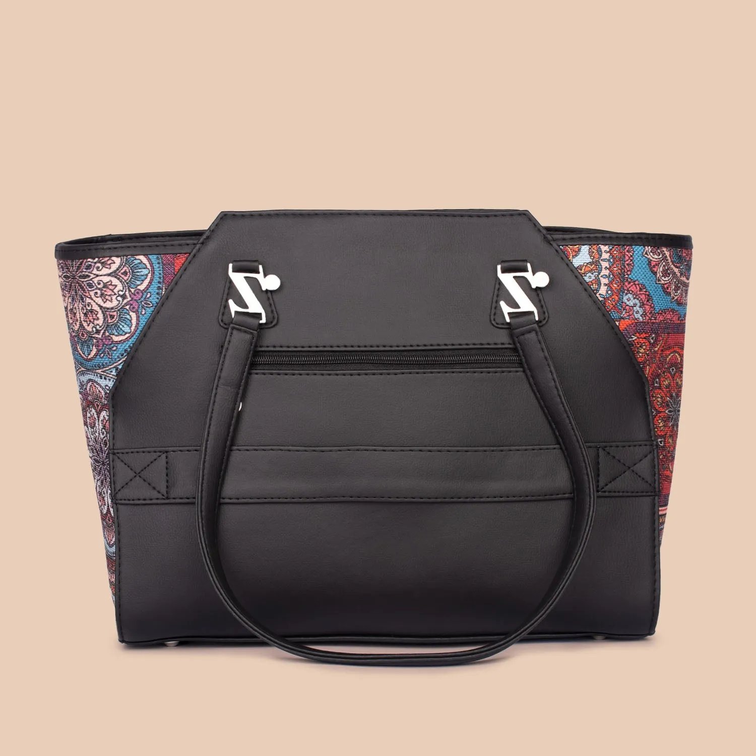 Multicolor Mandala Print Classic Business Bag