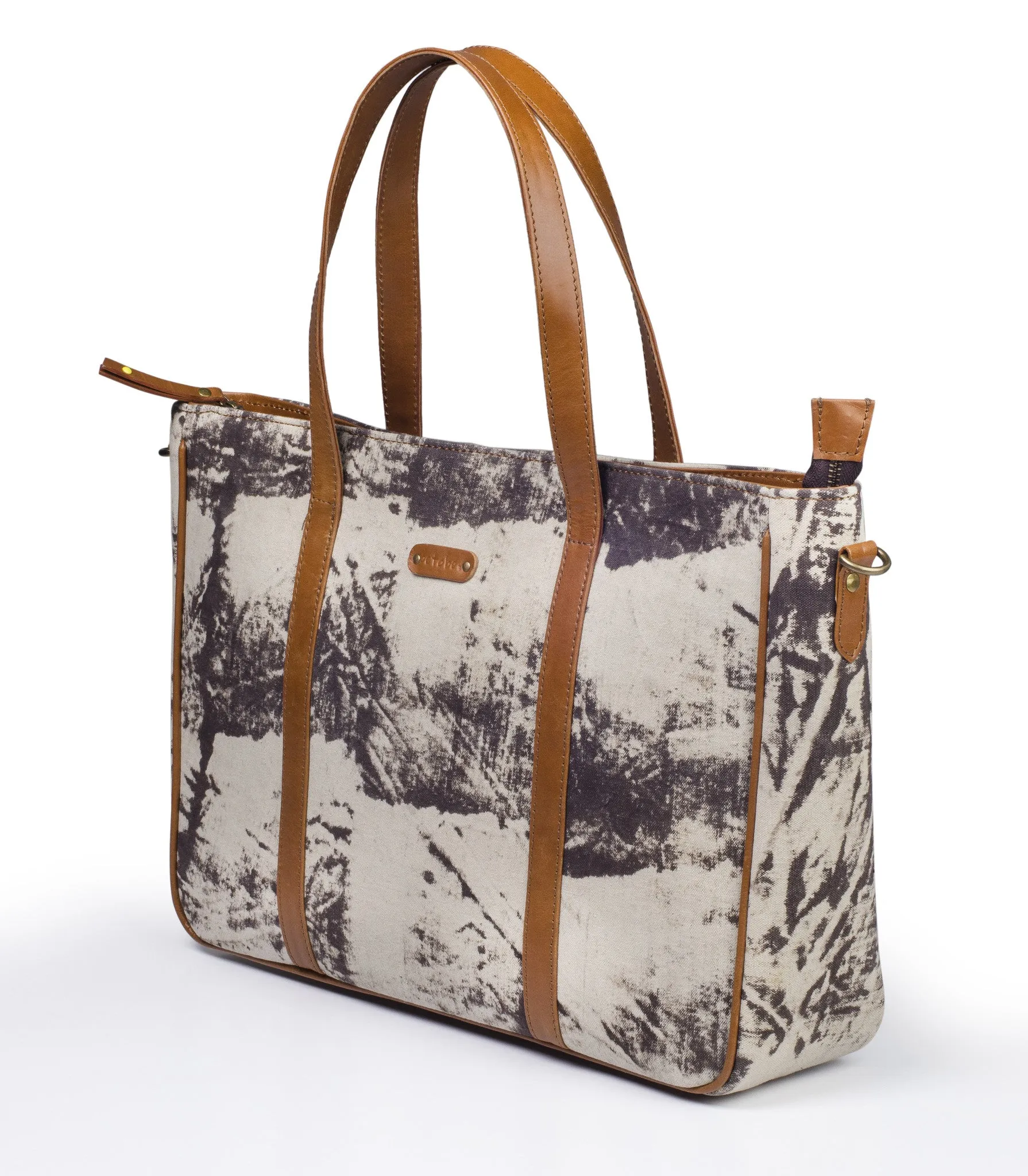 Office Handbag- Grey Scratch