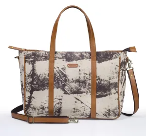 Office Handbag- Grey Scratch