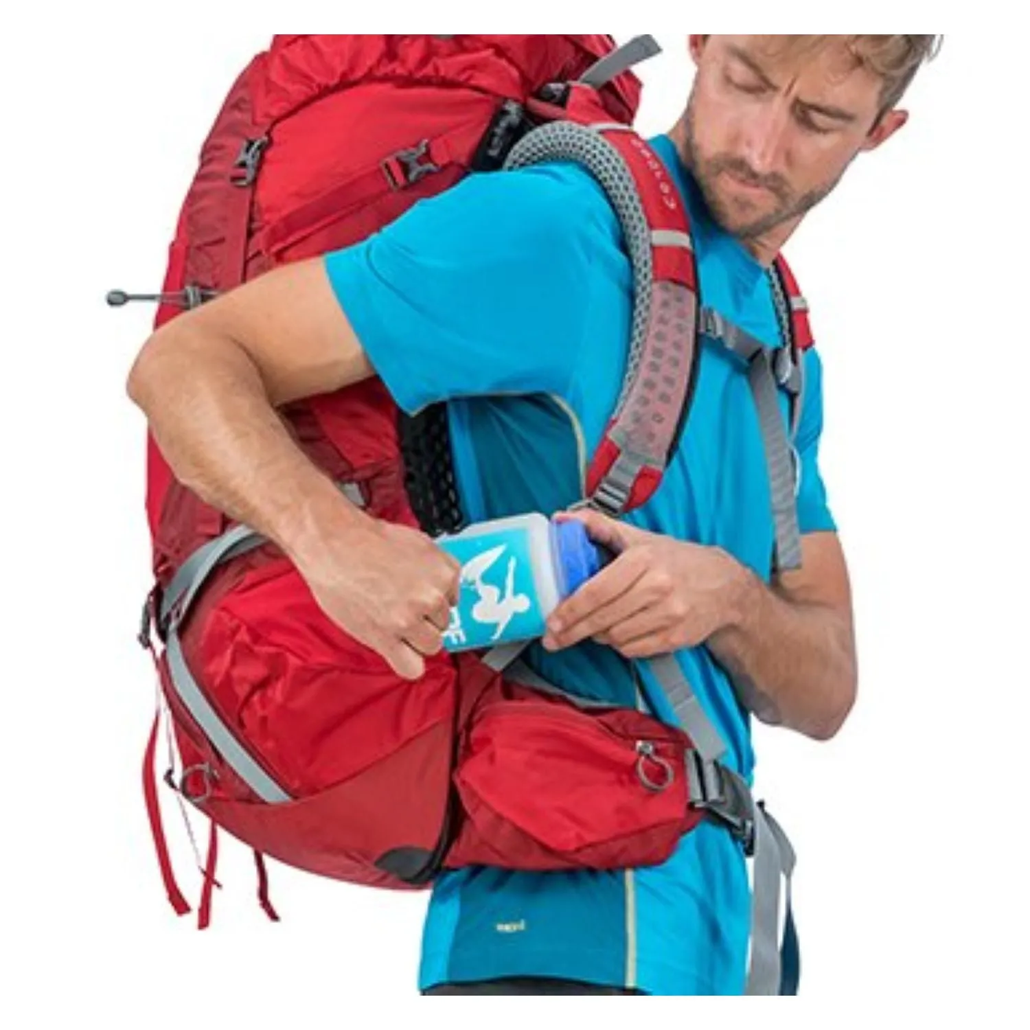 Osprey Atmos AG 65 Backpack with Raincover - Large - Men's Backpacking