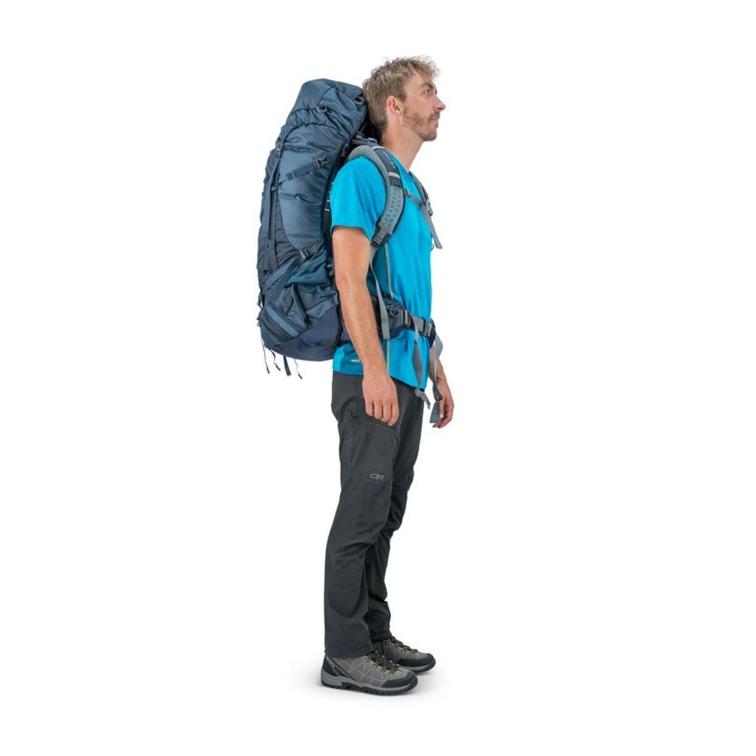 Osprey Atmos AG 65 Backpack with Raincover - Large - Men's Backpacking