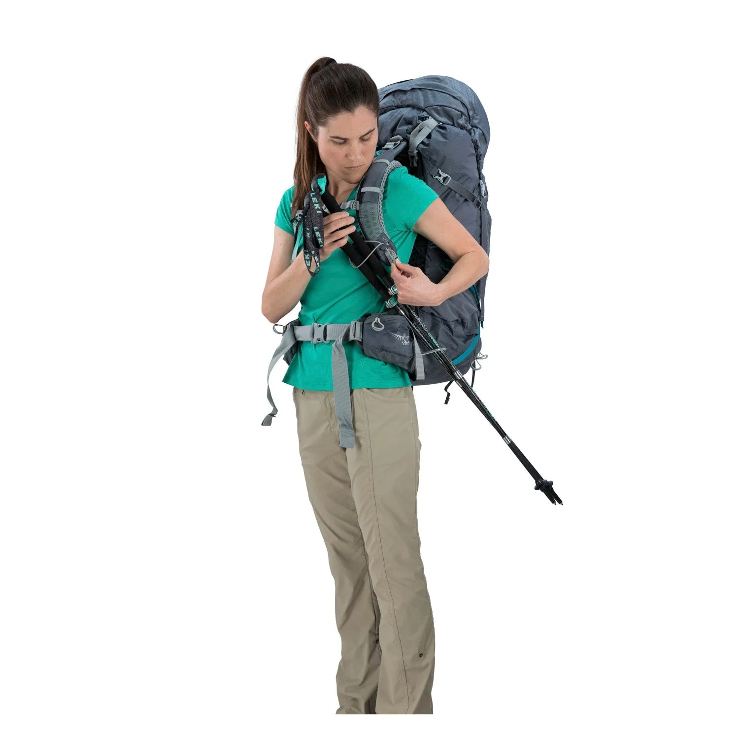 Osprey Aura AG 65 Backpack with Raincover - Small - Women's Backpacking