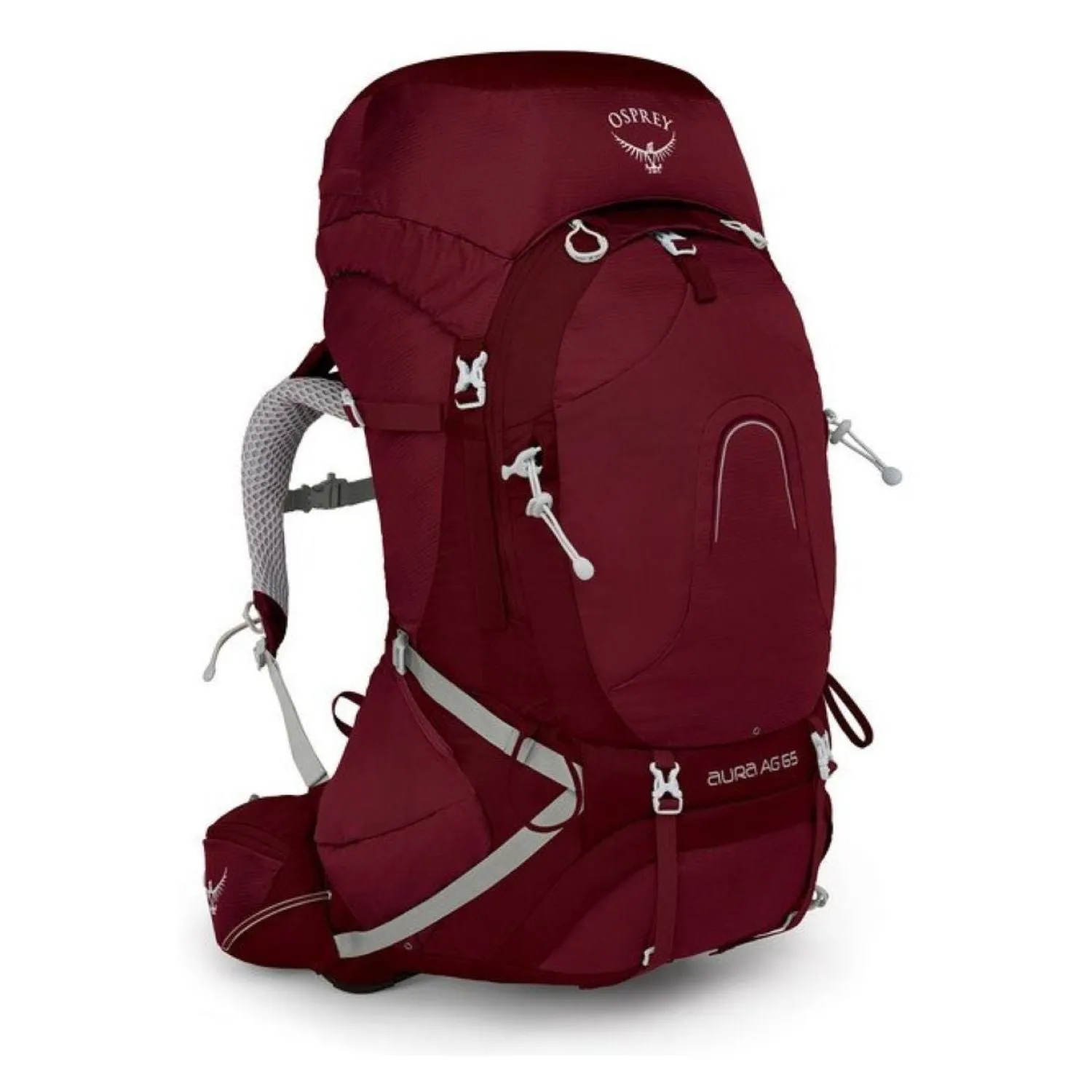 Osprey Aura AG 65 Backpack with Raincover - Small - Women's Backpacking