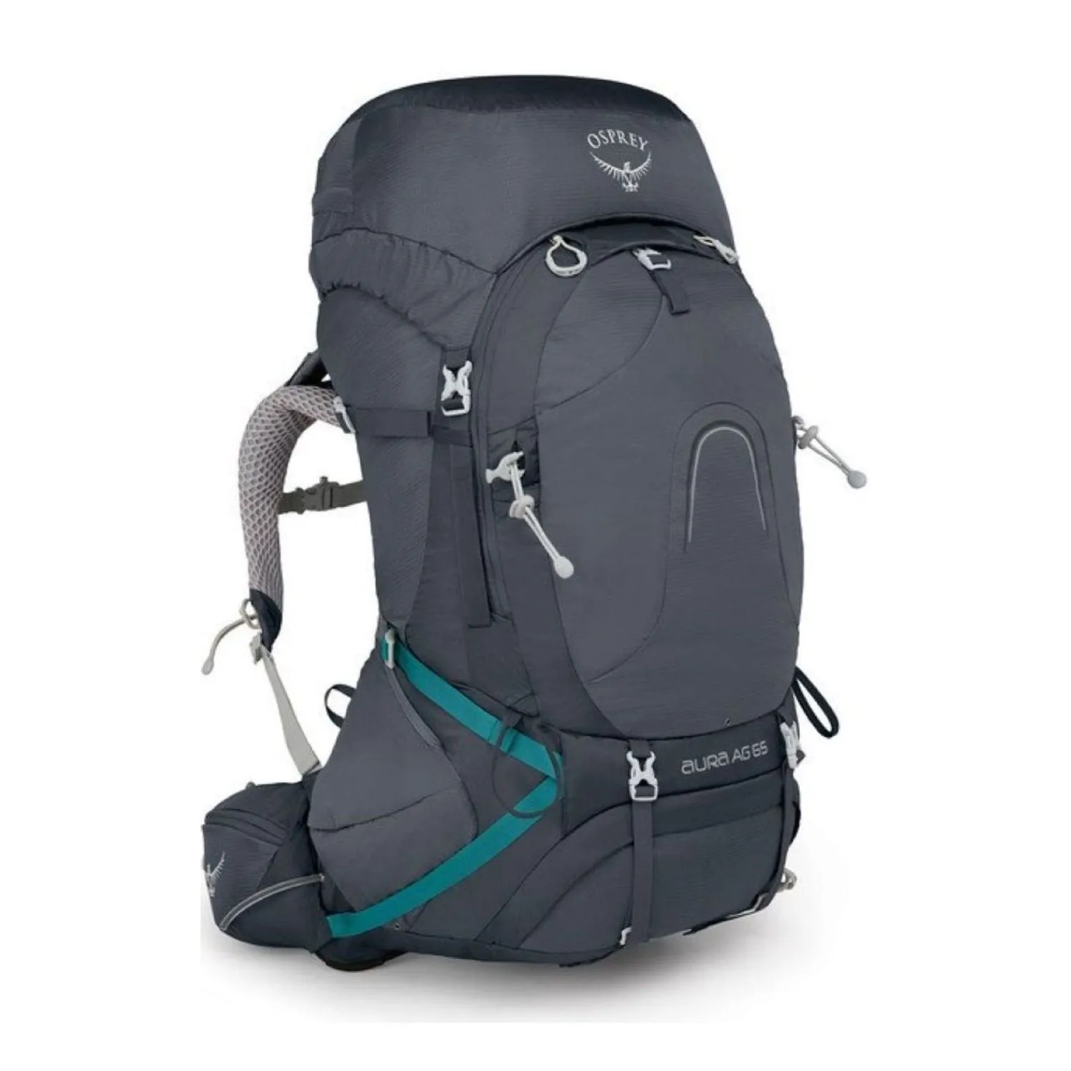 Osprey Aura AG 65 Backpack with Raincover - Small - Women's Backpacking