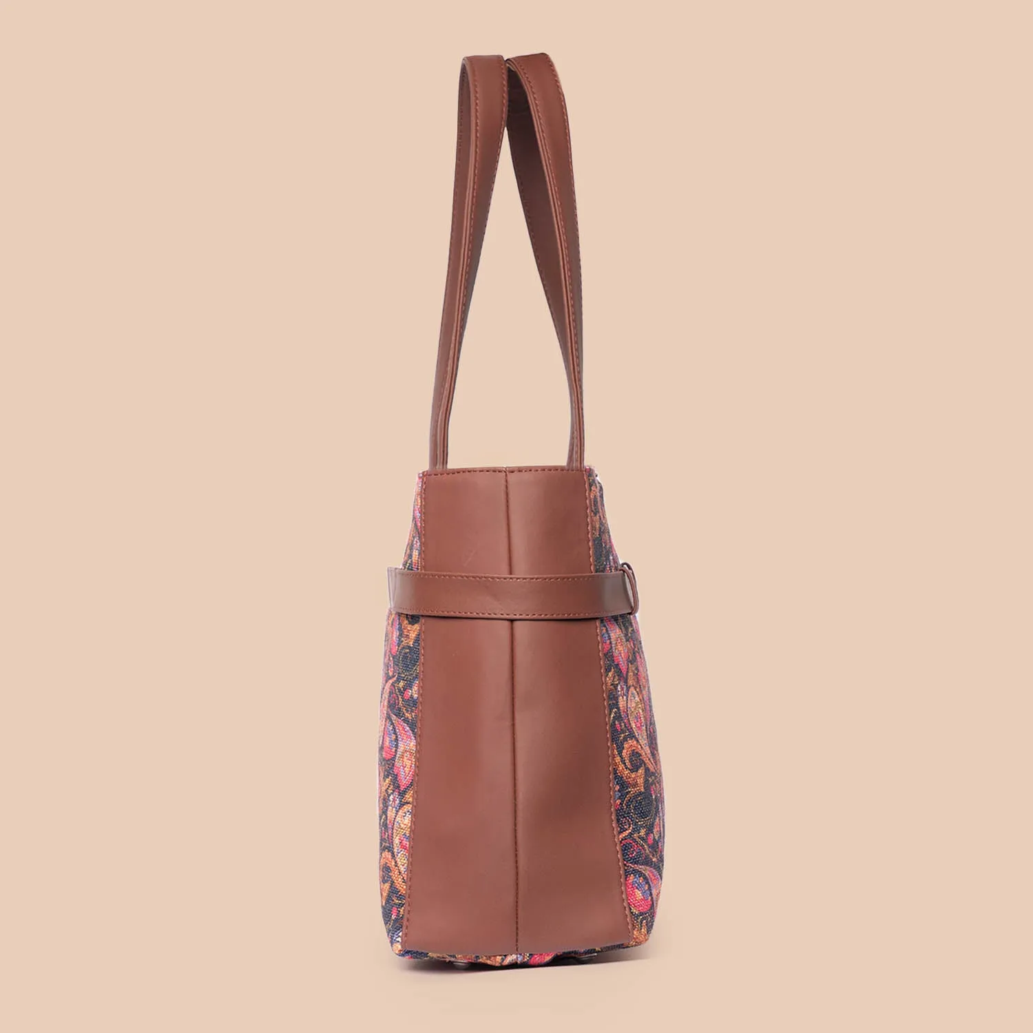 Paisley Print Statement Office Bag