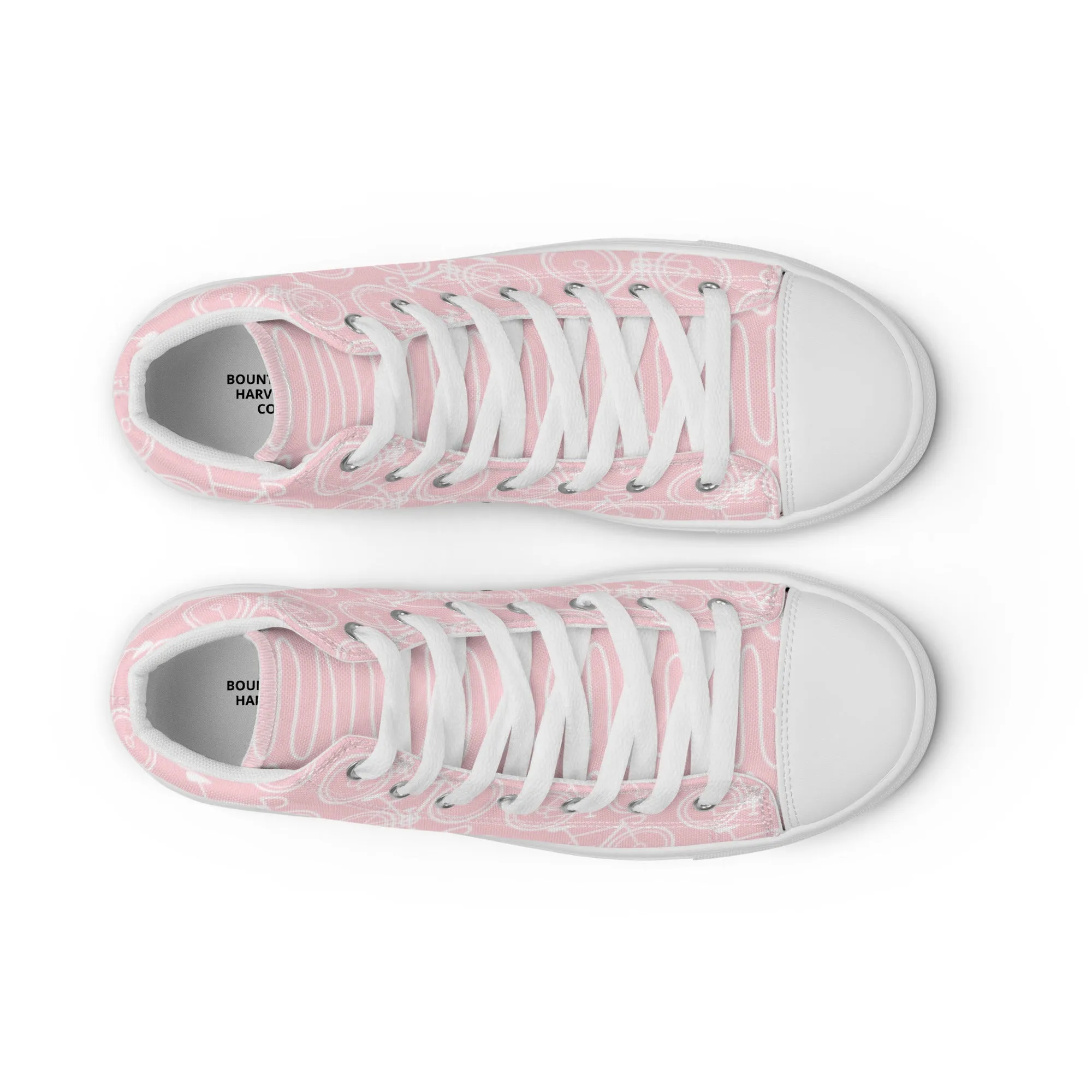 PARISIAN Women’s high top canvas shoes