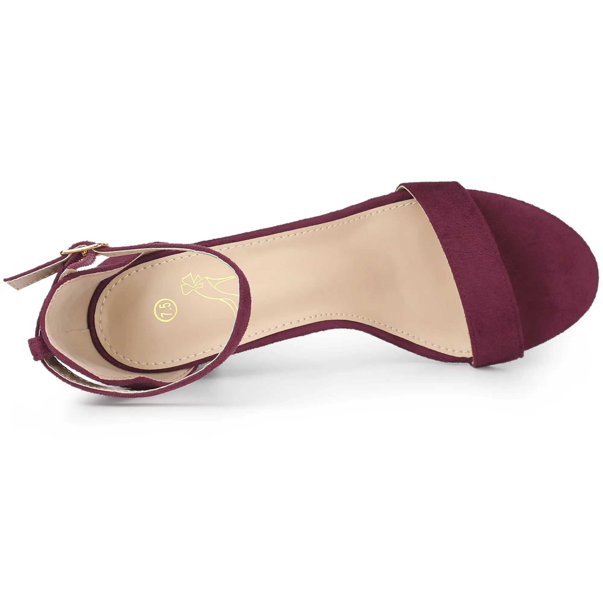 Perphy Ankle Strap Heel Stiletto High Heels Sandals