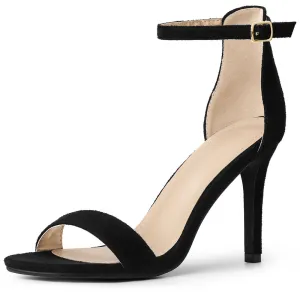 Perphy Ankle Strap Heel Stiletto High Heels Sandals