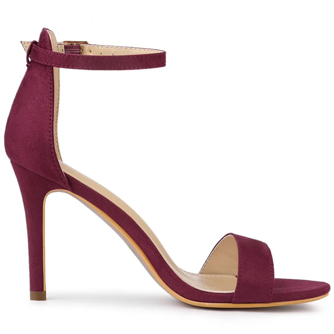 Perphy Ankle Strap Heel Stiletto High Heels Sandals