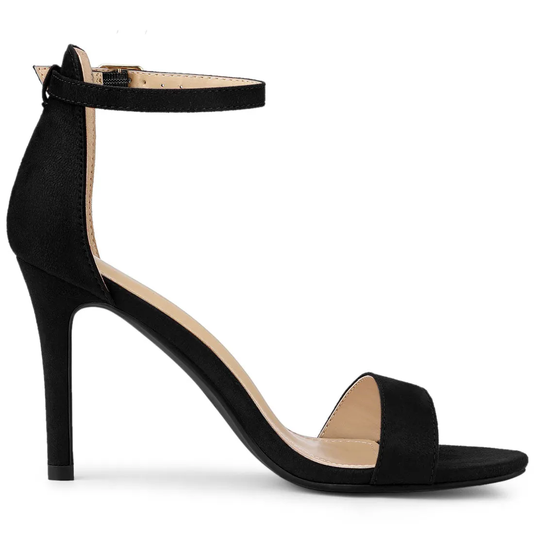 Perphy Ankle Strap Heel Stiletto High Heels Sandals