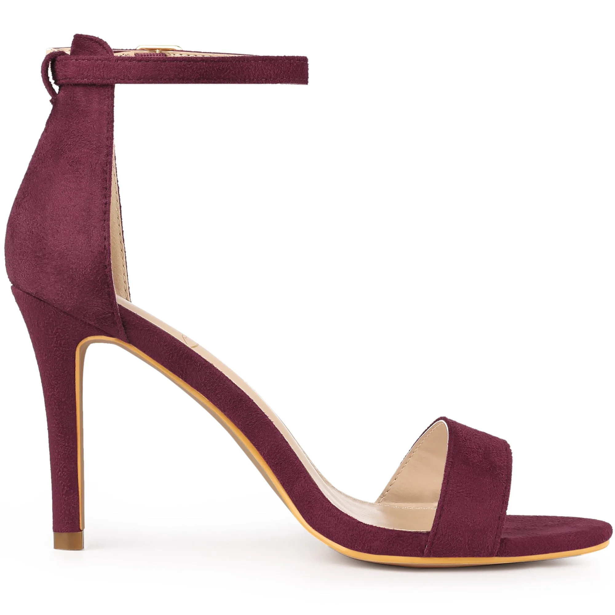Perphy Ankle Strap Heel Stiletto High Heels Sandals