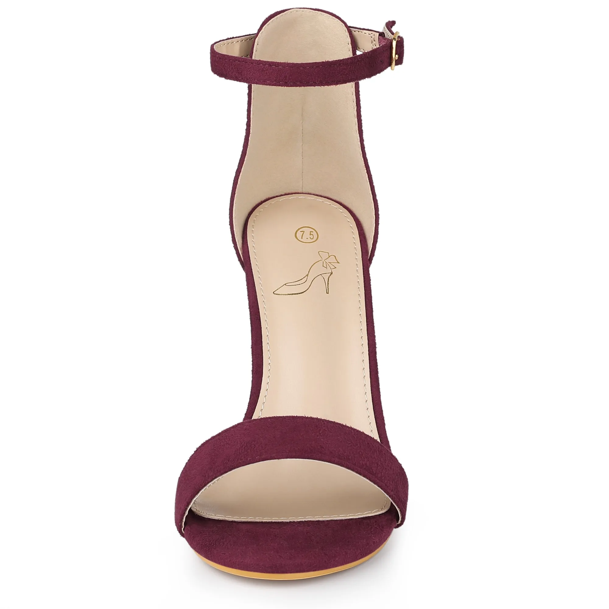 Perphy Ankle Strap Heel Stiletto High Heels Sandals