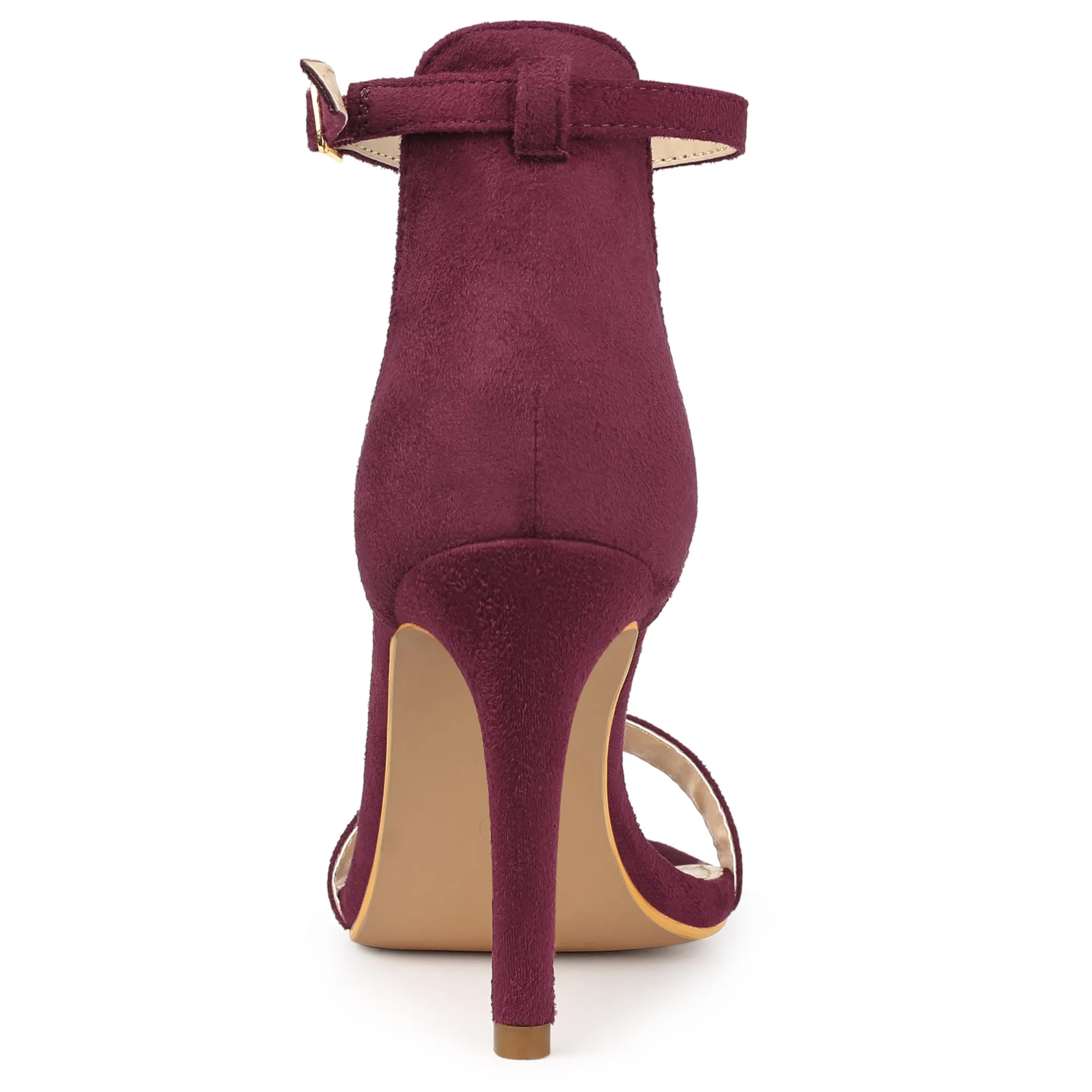 Perphy Ankle Strap Heel Stiletto High Heels Sandals