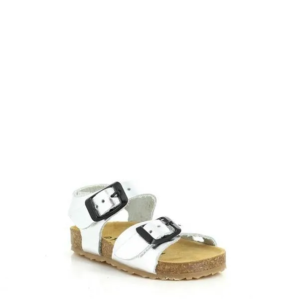 Plakton 851407 Silver Kids Slingback Sandals