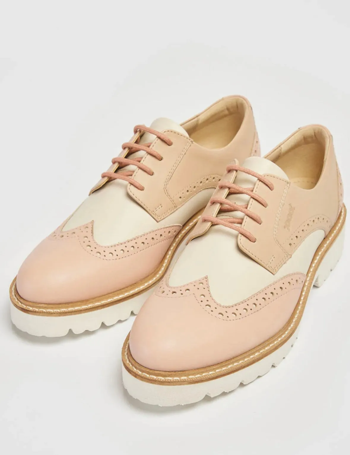 Pod Kortney Ladies Tri Tone Brogue