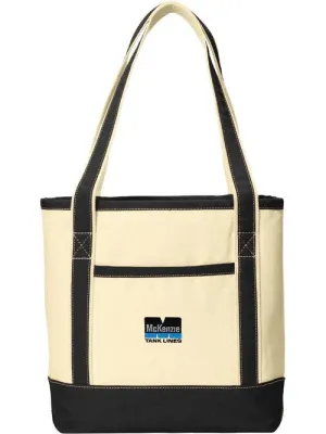 Port Authority Medium Cotton Canvas Boat Tote