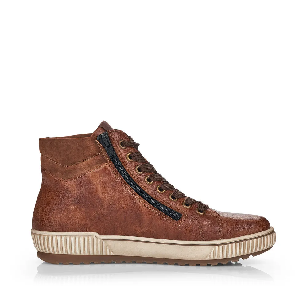 Remonte Ladies Lace Up Tex Lined Sneaker Boot