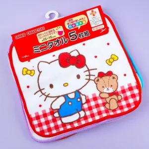 Sanrio Characters Playtime Mini Towel Set - 5 pcs