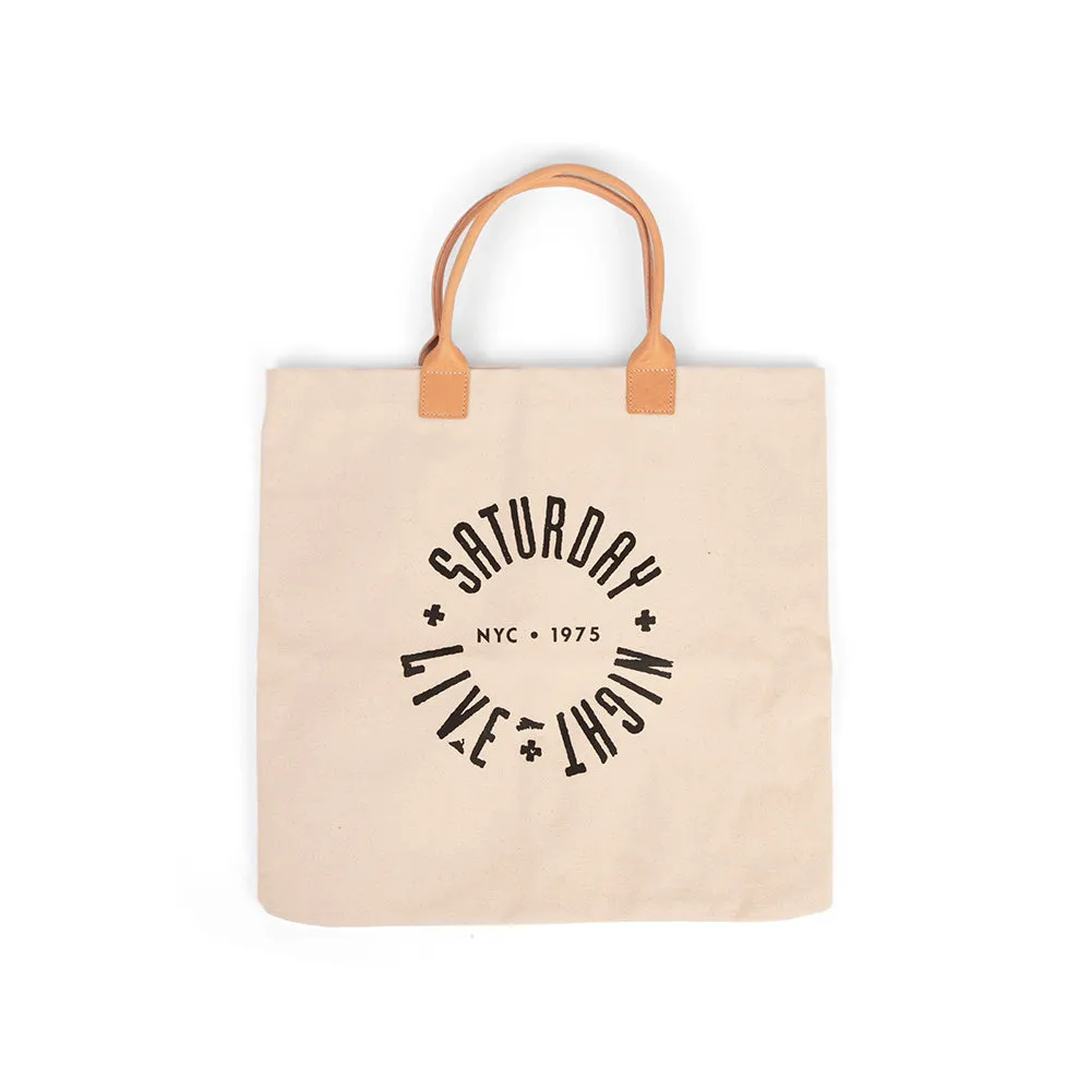 Saturday Night Live Jack   Mulligan Circle Logo Tote