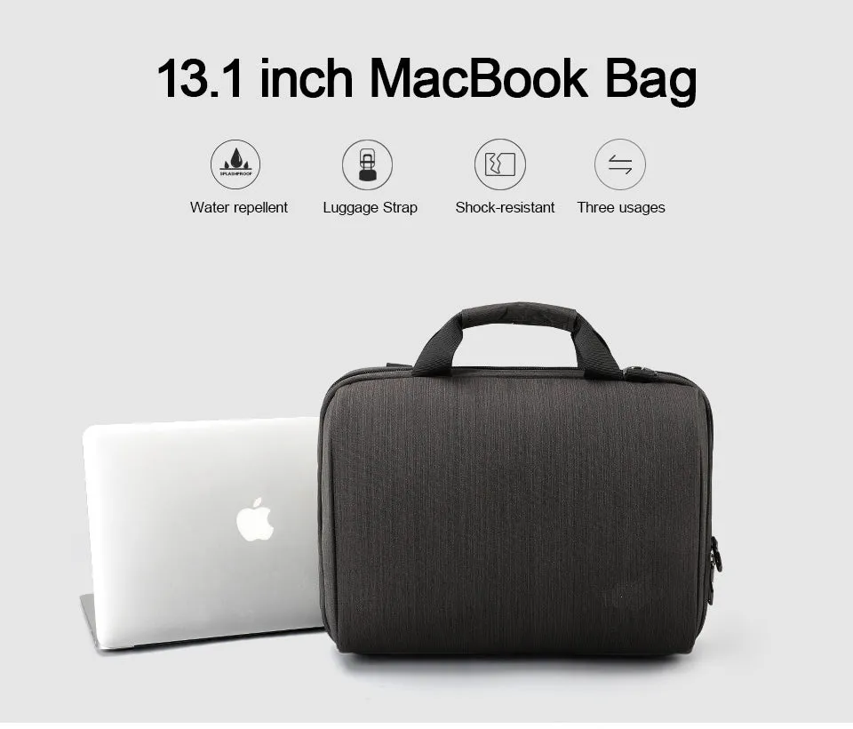 Sidiou Group Men Business Handbag Messenger Bag Laptop Bag  Travel Shoulder Bag Men's Briefcases