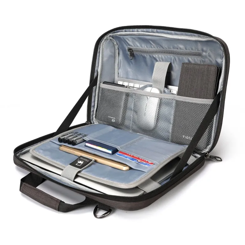 Sidiou Group Men Business Handbag Messenger Bag Laptop Bag  Travel Shoulder Bag Men's Briefcases