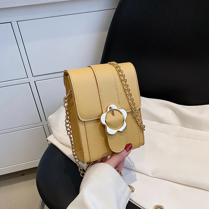 Sling Bags Bag Lock Cell Phone Small Bag Chain Crossbody Bag