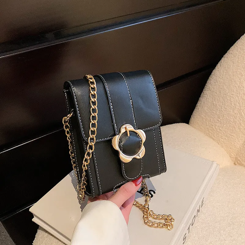 Sling Bags Bag Lock Cell Phone Small Bag Chain Crossbody Bag