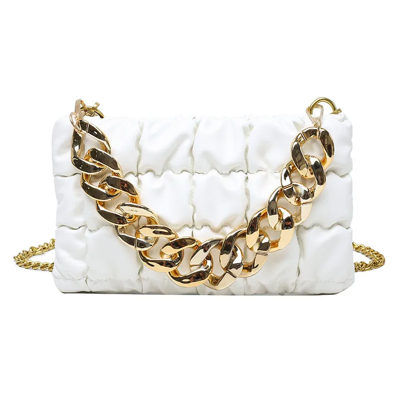 Sling Bags Spring Concise Fashion Crossbody Checkered Small Square Bag