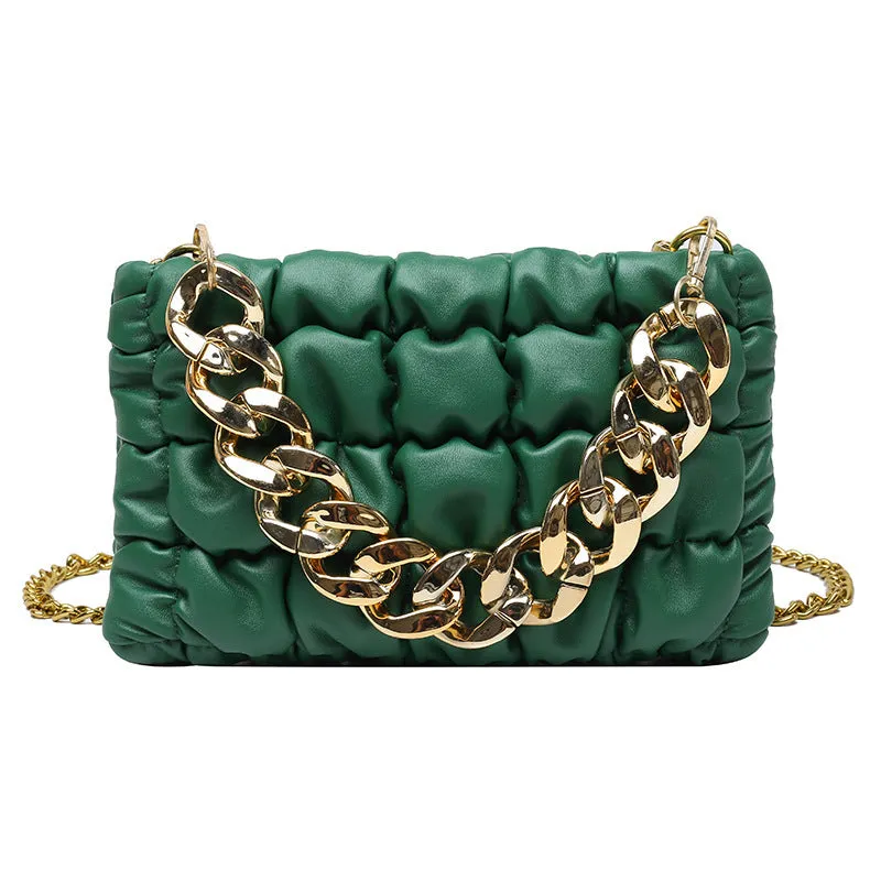 Sling Bags Spring Concise Fashion Crossbody Checkered Small Square Bag
