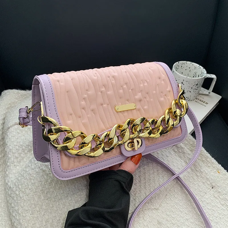 Sling Bags Spring Women's Handbag Slanting Hanging Bags Chain Bag