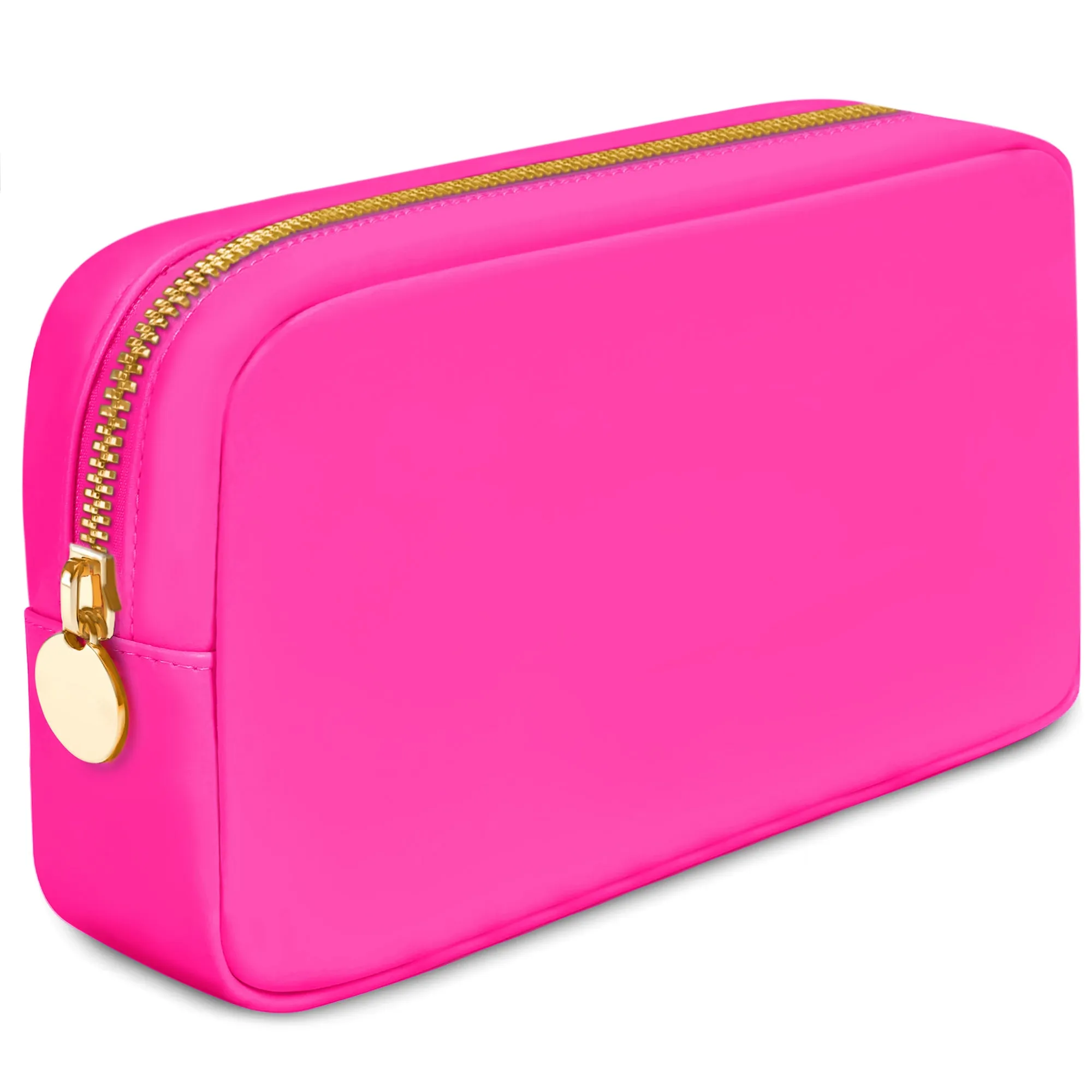 Small Makeup Bag For Purse - Pink Cosmetics Bag For Women - Travel Toiletry Bag