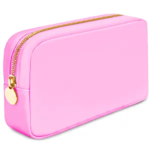 Small Makeup Bag For Purse - Pink Cosmetics Bag For Women - Travel Toiletry Bag